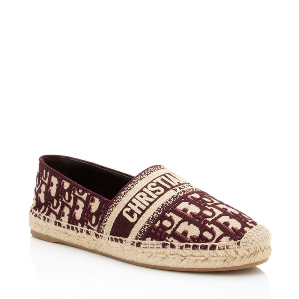 Dior Oblique Espadrilles - Size 10 / 40